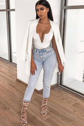 I Got It From My Mama Jeans - Light Blue Wash Ins Street